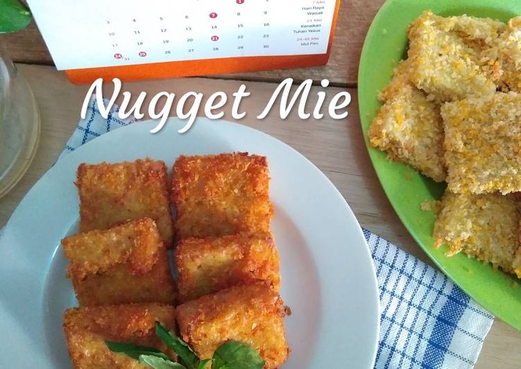 Cara Memasak Nugget mie yang Enak