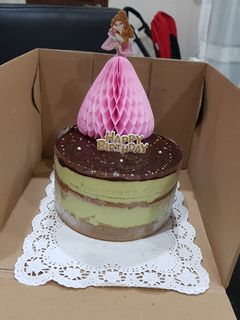 Foto resep Avocado mousse cake / cake mocca / alpukat mousse mocca cake