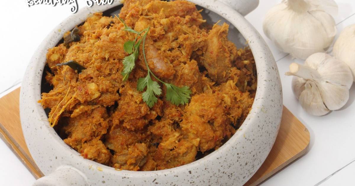 24 resep rendang babi enak dan sederhana - Cookpad