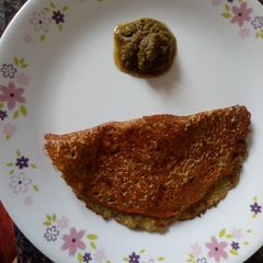 Besan chilla A picture of Besan chilla.