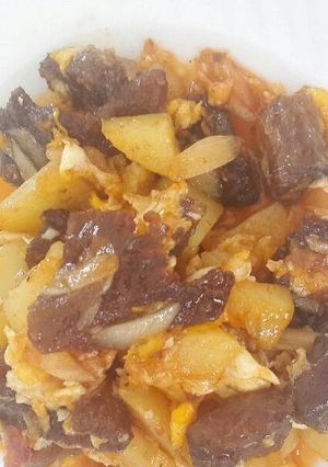 Foto resep Kentang sapi mentega