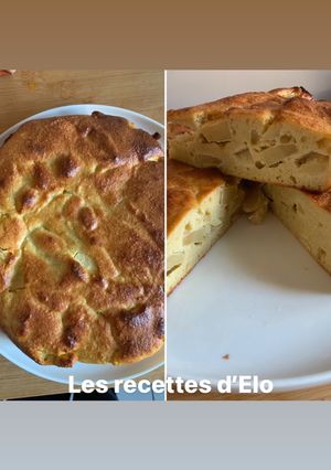 Une photo de Gâteau pomme / amande