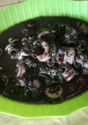 Foto resep Tumis cumi pedas asin