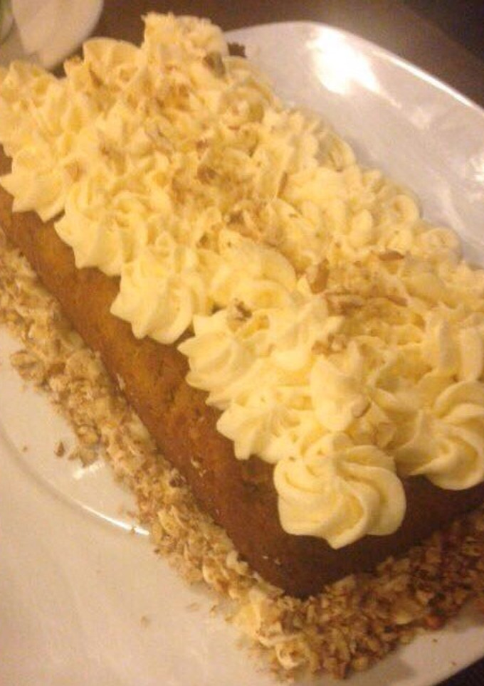 Una foto de Pastel de zanahoria