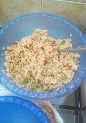 Una foto de Arroz con sabor...bien fácil!!