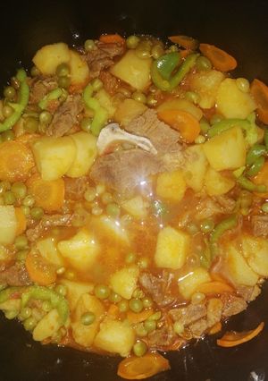 A picture of Pea stew/minji.
