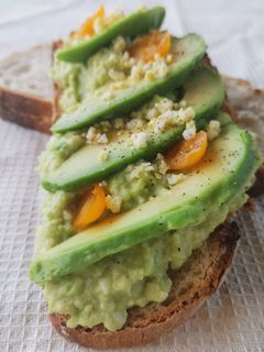 Une photo de Avocado toast