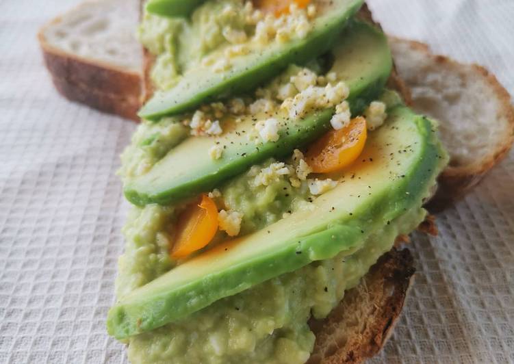 Comment Servir Avocado toast