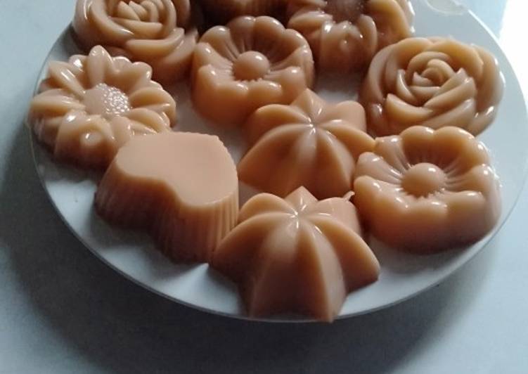 Puding coklat jagung