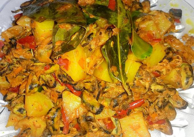 Resep Kerang kentang bumbu kuning😉 oleh Momy Cilla Cookpad Resep Kerang kentang bumbu kuning😉 oleh Momy Cilla Cookpad
