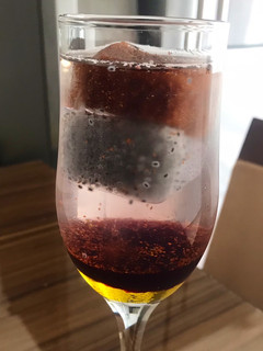عکسی از دستور شربت زعفران چند لایه🍹
