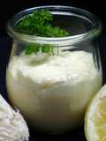 Mayonnaise für frische Meerrettich(Kren) Sauce