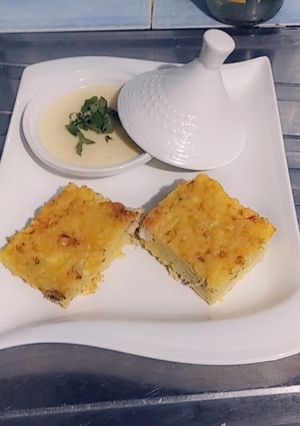 A picture of Macaroni gratin with bechamel sauce😋#newcookschallenge.