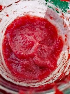 Eper szörp és lekvár recept fotója