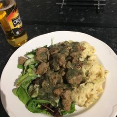 A picture of Minted cider lamb.