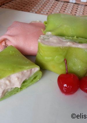 Foto resep Pancake Krim Durian