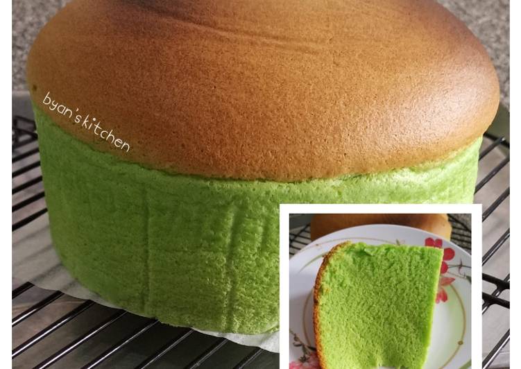 Resep: Ogura Cake Pandan Soft Moist ala Ci Tintinrayner yang enak