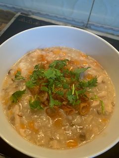 A picture of Salmon Porridge.