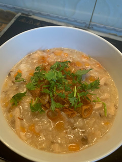 A picture of Salmon Porridge.