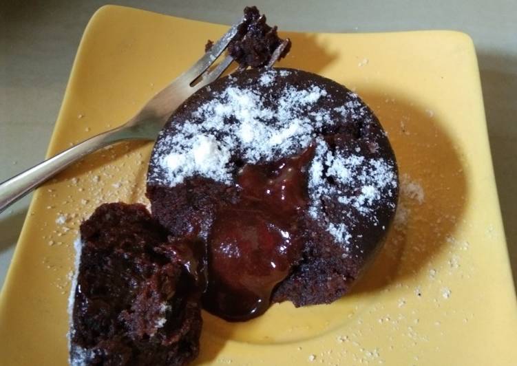 Resep Lava cake chocolatos Jadi, mengenyangkan