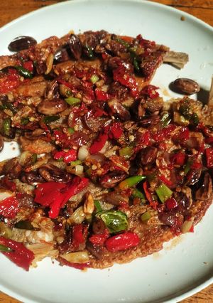 Foto resep Ikan asin sambal Pete #Dapur Fitri