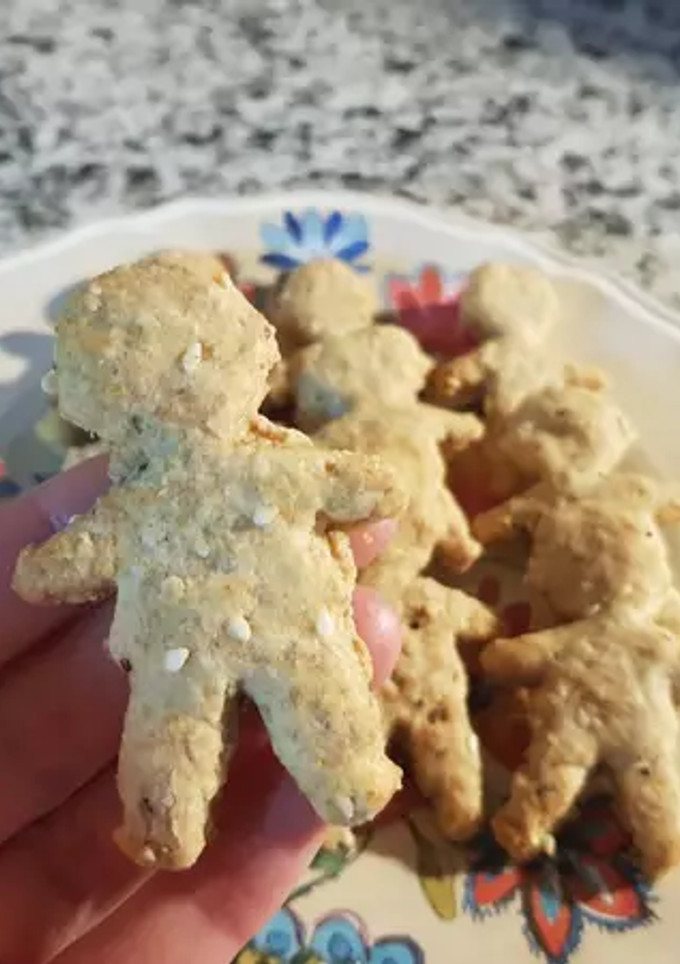 Una foto de Galletitas saladas saludables para hacer con niños🥰