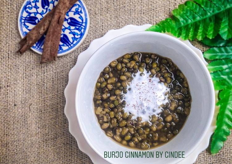 Resep Bubur Kacang Hijau w/ Cinnamon Top Enaknya