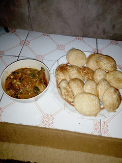 A picture of Semovita masa.