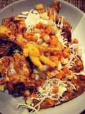 Enchiladas placeras con cecina/pollo