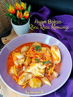 Foto resep Ayam Bakso Rica Rica Kemangi