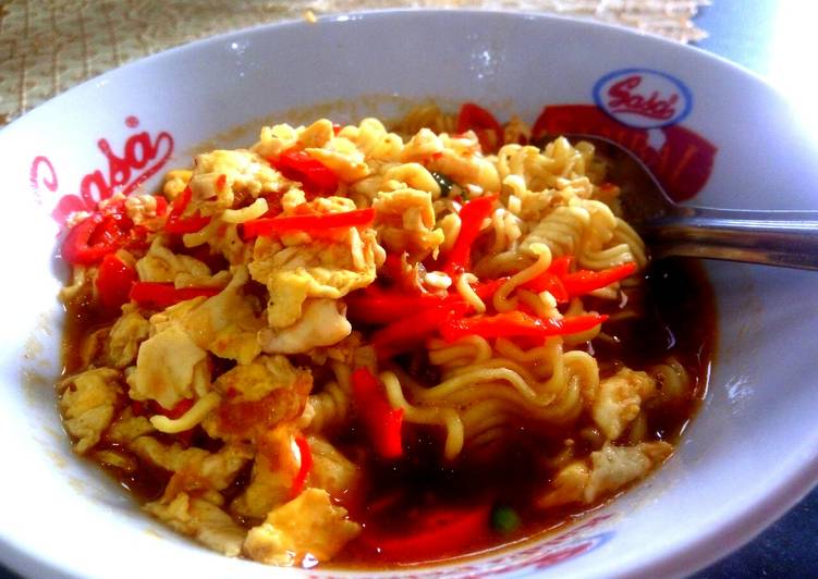 Resep #3 MIE GET (pedas &amp; mudah) yang Bikin Ngiler