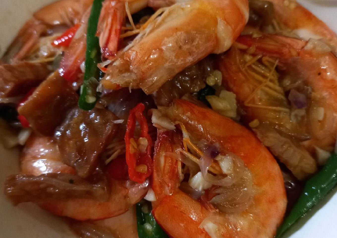Tumis Udang Simple