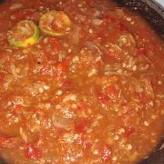 Sambal Segar Tokus (tomat kukus) রেসিপির প্রধান ছবি