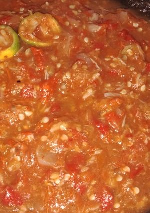 Foto resep Sambal Segar Tokus (tomat kukus)