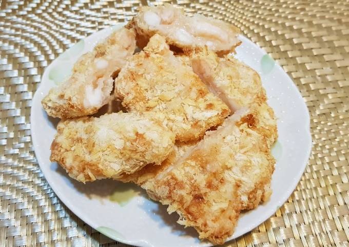 氣炸鍋 宏裕行冷凍花枝蝦排食譜與作法by Zoe Chen Cookpad