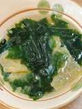 Canh rong biển miso