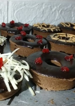 Foto resep BROWNAT | BROWNIES DONAT
