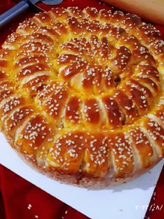 عکسی از دستور نان مغزدار پنبه ای