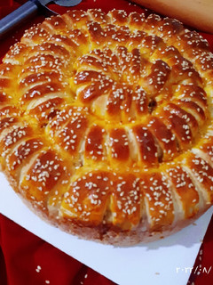 عکسی از دستور نان مغزدار پنبه ای