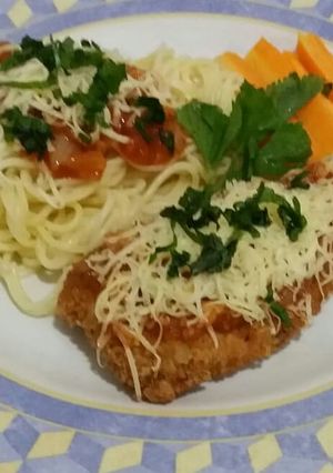 Foto resep Chicken parmigiana