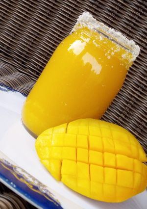 A picture of Mango juice.