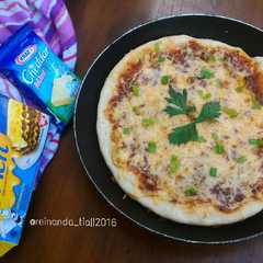 รูปของ Easy Pizza Teflon (no oven, no proofing 🙅🙅)