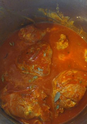 Una foto de Pollo tipo barbacoa al estilo de mi mamá