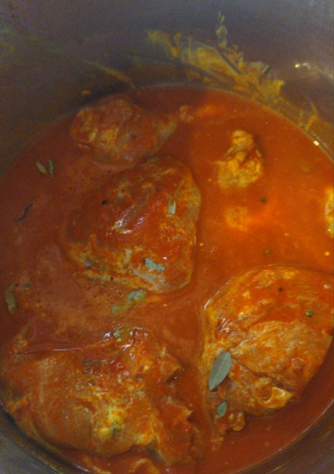 Una foto de Pollo tipo barbacoa al estilo de mi mamá