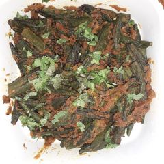 A picture of Fried Lady finger.