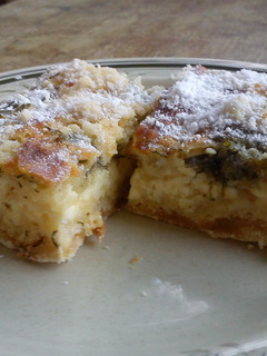 Kapros túrós pite (édes) recept fotója