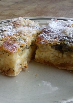 Kapros túrós pite (édes) recept fotója
