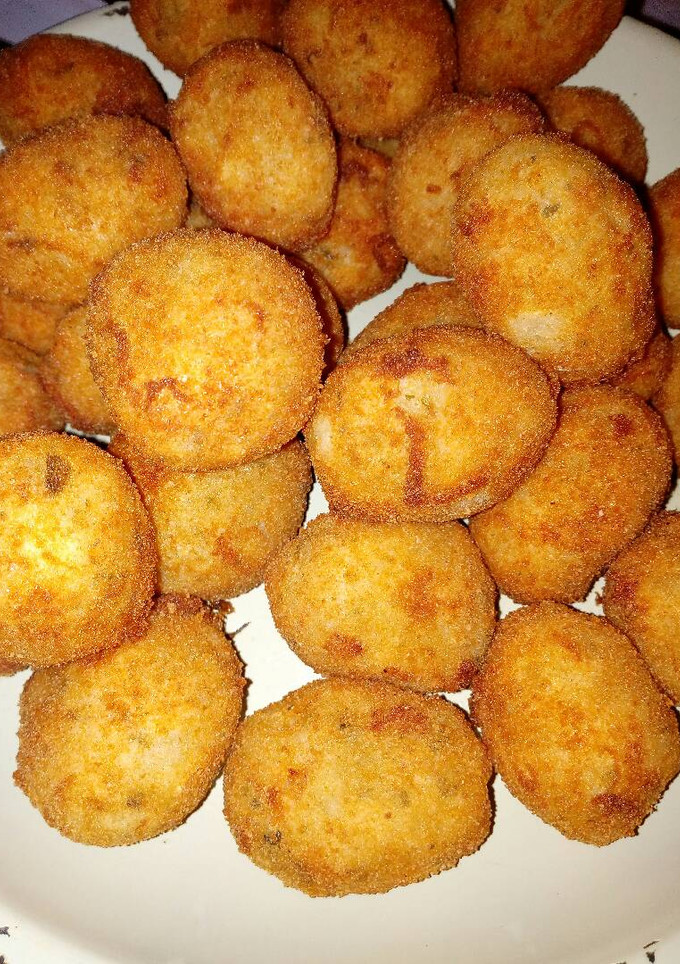 Una foto de Albóndigas de bacalao