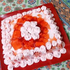 A picture of Strawberry cake.