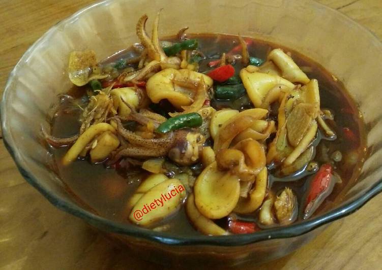 Resep Cumi saos lada hitam yang Sempurna